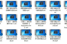 脚本软件破解OD视频教程及软件教材（附视频课程）